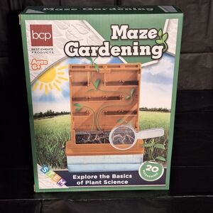 Maze Gardening Learning Toy - Green and Brown